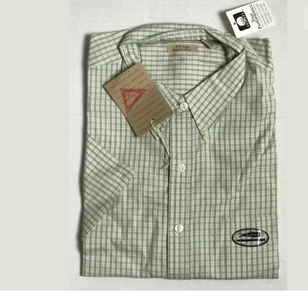 East Island 80's 2 ply Pinpoint Oxford Button Up M